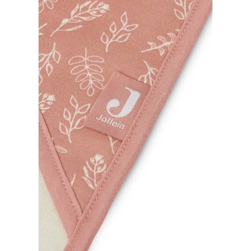 Jollein Hooded Towel Meadow 75 x 75 cm Rosewood