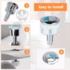 1 x Toilet Water Tank Push Buttons, Toilet Flush Valve,