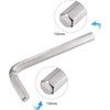 TOP-VIGOR 1Pcs 10mm Hex Key Wrench, Metric CR-V L Shaped