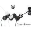Flexible Surge Protector Power Strip, 6 Feet Long Cord 4