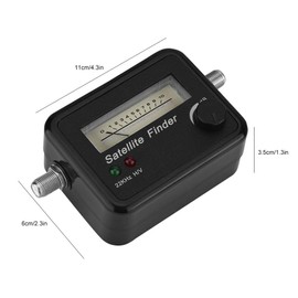 Campers Digital Satellite Signal Meter Finder 13-18V DC Satellite Finders Extremely Sensitive Meter that Indicates very Small Changes in Signal Strength.