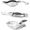 Stainless Steel Fish Shape Manual Lemon Juicer, 1Pc Stainless Steel