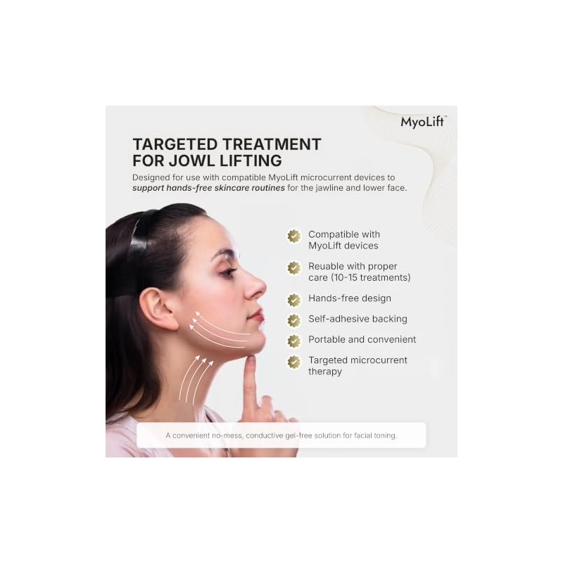 myolift™ Jowl Mask: Microcurrent Technology for Perfect Jawline| Reduces Aging