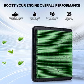Buckbock 17211-ZL8-023 Air Filter for Honda GC135 GCV135 GC160 GCV160 GC190 GCV190 Engine 17211-ZL8-003 17211-Zl8-000 2Pack