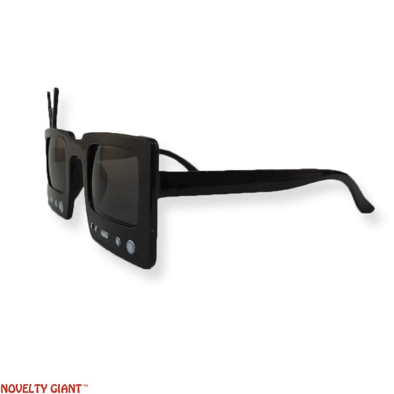 Gafas de sol gigantes con forma de TV para fiestas