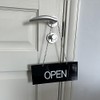 Seagron Open Close Sign Open Close Tag Plate Acrylic (9