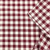 Panini Tessuti, Rectangular Tablecloth 140 x 180 cm Checked Bordeaux