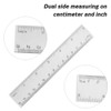 SourceTon Plastic Ruler 12 Inch and 6 Inch Protractor 180