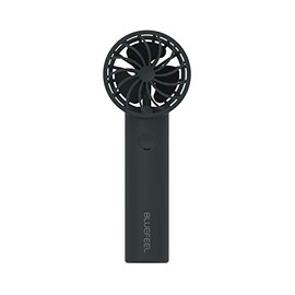 BLUEFEEL PRO+ BLF18619 Portable Electric Fan, Ultra Small Head, Space Gray, Up to 24 Hours Operating Time, 9 Safety Features, Drone Motor, Wind Speed 39.4 Feet per Second (12 m/s), Handheld Fan, USB