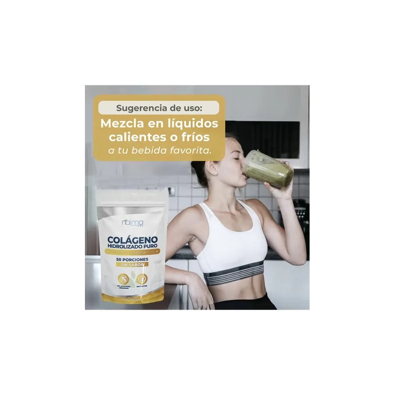 Colageno Hidrolizado Puro 500 g 100% Puro Sin Sabor