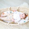 Fitted sheet for stroller and cradle for baby bed Set