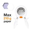 Fiskars Squeeze Punch XL - Hexagon, 5 cm, For Left-