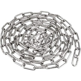 Home Stainless Steel Chain Chain Chain 304 Stainless Steel Chore Chain Pet Intrusion Prevention Breeding Anti-theft Rust Resistant Breeding Fixed Chain Security Security Theft Fall Prevention
