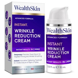 Wealthskin Instant Rapid Wrinkle Eye Cream,Firm & Lift Under Eye Bags,Reduce Puffiness,30ml