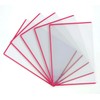 Hagoromo No. 82165 Pressed Color L-format Photo Case, 5 Pieces,