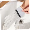 KICHOUSE Comfortable Kitchen Washing Gloves Heat Resistant Dishwashing Gloves for