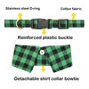 Cotton Dog Collar with Bowtie, Comfortable Adjustable Cute Lapel Design