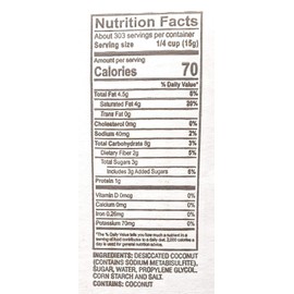 Chef’s Quality Coconut Flakes 10 lbs.