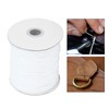 Wax Cord Round Environmental Protection for Leather Sewing HandKnitting Necklace(White