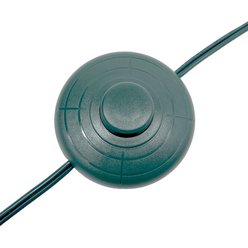 Power Cord 6Ft with 8 Lights Modes Foot Switch for