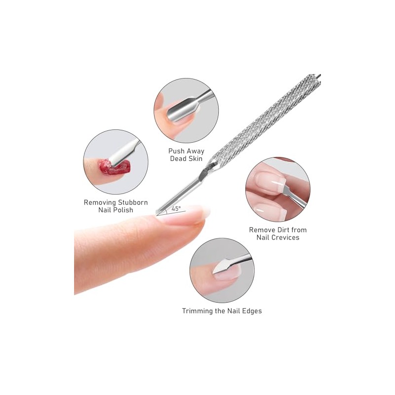 500Pcs Foil Nail Wraps, Gel Remover Wraps with Lint-Free Cotton