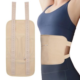 Castor Oil Pack Wrap Kit - Reusable Castor Oil Wrap for Tummy & Stomach - Compress Liver Detox, Comfort Sleep, Improve Abdominal Muscles and Digestive Constipation