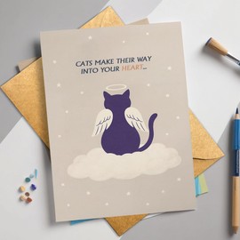 Sympathy Card for Loss of Loved One – Condolences for Loss of Mother, Father, Husband, Wife, Child, Sibling, Friend – Grief Support Card for Funeral, Memorial, Bereavement, and Mourning – 8x5.3 Inch