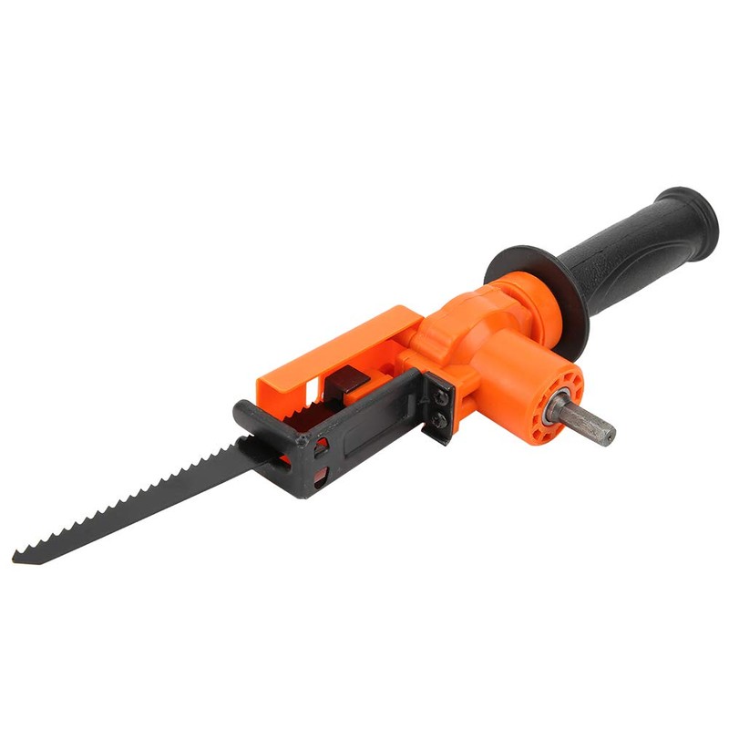 Oumefar Multifunctional Reciprocating Saw Adapter for Electric Drill - Orange,