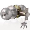 Brigligh High-Security Stainless Steel Door Handle - with Lock and