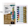 Mont Marte Water Mixable Oil Paint Intro 8-Pieces Set, 18