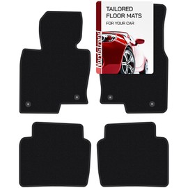 Floor Mats for Mazda CX-5 2017-2025 - Custom 3D Fit Mats for Mazda CX5 KF - 1st & 2nd Row - Anti-Slip Backing - 30oz Heavy Duty Carpet Mat - Set of 4 All Weather Car Liner Floormats