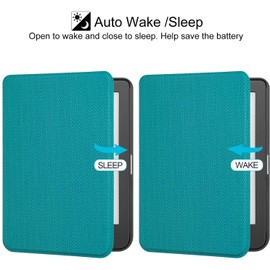 VOVIPO Case for Kobo Nia 6 - Ultra Slim Smart Folio Protective Case with Auto Wake/Sleep Function for Kobo Nia 6.0 Inch Ereader 2020 Release