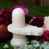 Wonder Care Marble Stone Shiva Lingam Statue Shiva Statue Handcrafted