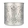Old Dutch International Embossed jumbo tool caddy, Stainless Steel – 4Qt, “Art