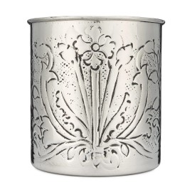 Old Dutch International Embossed jumbo tool caddy, Stainless Steel – 4Qt, “Art