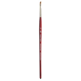 Princeton Velvetouch, Series 3950, Paint Brush for Acrylic, Oil and Watercolor, Angle Shader, 1/8 Inch