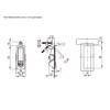 2 x Professional Metal Adjustable Lever Lock Compression Lock Lockable