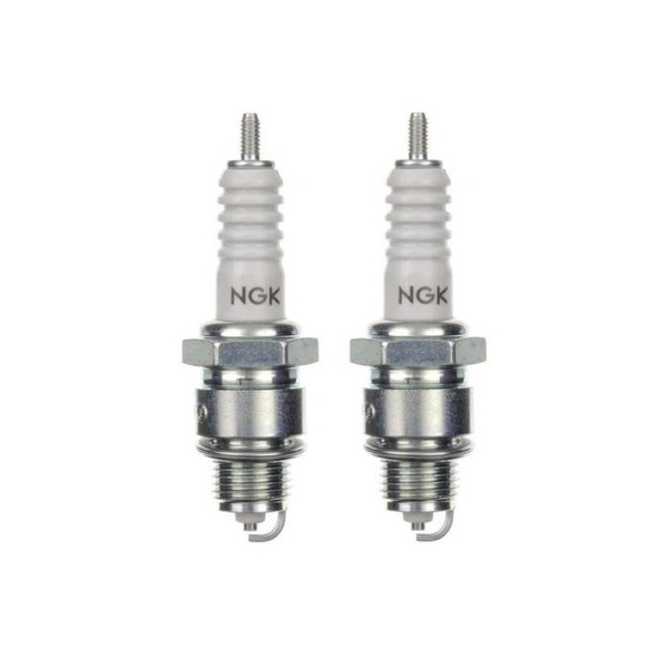 2 x spark plugs BP4 BP-4 for Hercules Sachs Spartament Saxonette moped Mokick and much more.
