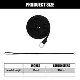 30 Pieces Slip Leads Dog Leash Pet Rope Strong Pulling Kennel Leads with O-Ring Durable for Dogs Walking Training (Black, Pink, Red, Green, Blue, Purple)