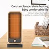 Space Heater 500W PTC Ceramic Low Noise Fast Heating Portable
