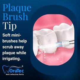 Viajet Ozone Plaque Brush Replacement Tip (Colors may vary)