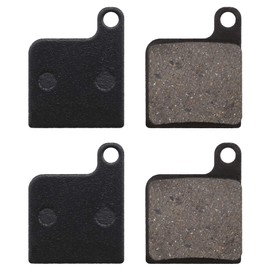 Be In Your Mind 2 Pairs Bicycle Disc Brake Pads Resin Semi Metallic for Giant NTH MPH MPH2 MPH3 Mountain Bike Replacement Accessories
