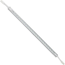 H. Bowes 120 Line-Voltage LED Strip Light - Cool (6,000k) - Dimmable - Under Cabinet and Furniture - 120v/110v - (No Transformer Needed) Cool White Untra Thin 16" Strip
