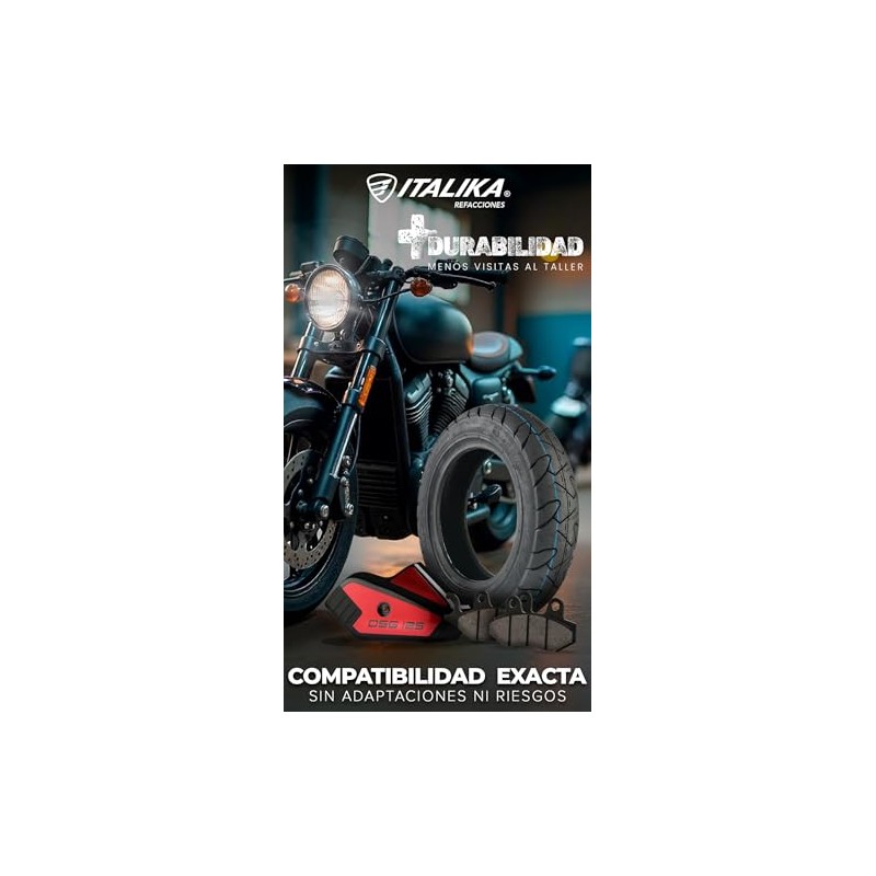 ITALIKA ORIGINAL Balatas De Freno Delanteras Compatible con ITALIKA RC200