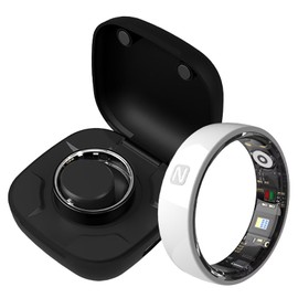 Smart Ring Blood Pressure Monitor Smart Ring Men Women Fitness Ring Tracker NFC Blood Pressure Android iOS Fitness Ring Smart Ring Sleep Tracker Heart Rate Monitor Fitness Tracker Pedometer Activity