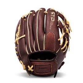 Franklin Sports Baseball Gloves - RTP Pro Baseball Fielding Glove - Infield, Outfield Glove - 11.0" I-Web Brown