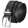 LINDENMANN Men's Leather Belt, Full Cowhide Leather, XXL, Buffalo Leather,