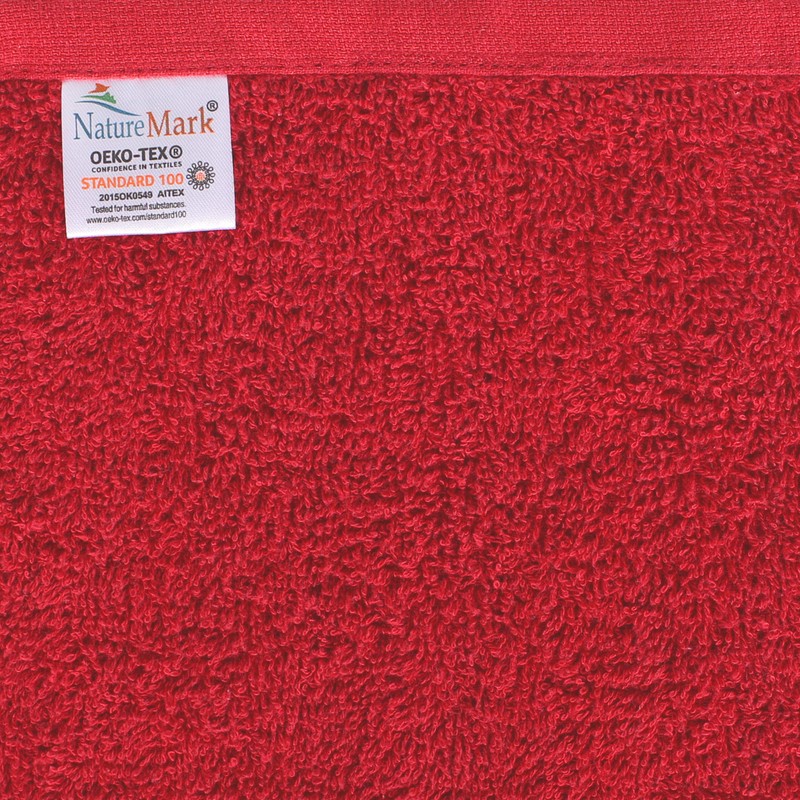 NatureMark Pack of 10 Face Cloths 100 % Cotton Terry