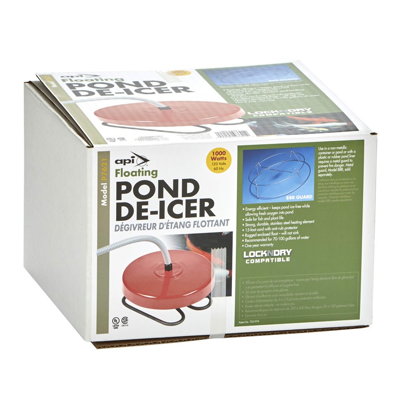 API® Pond Heater and De-Icer | Floating Water Warmer for