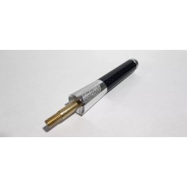 FR12 RACING SILVER CARBON FIBER EURO BILLET SHORT 3" INCH RADIO ANTENNA FOR NISSAN 350Z